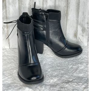 Pierre Dumas Ravenna-11 Ankle Boot Black Size 8 NEW run a bit small fit like 7